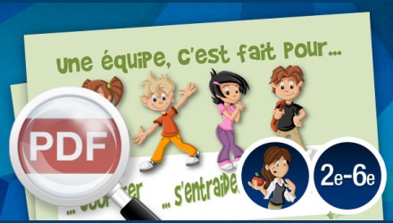 Une équipe, c&rsquo;est fait pour…