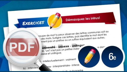 Démasquez les intrus !