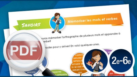 Mémoriser les mots et les verbes