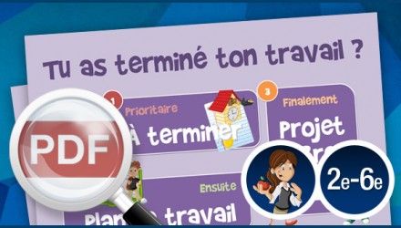 Tu as terminé ton travail?